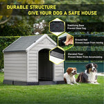 House Plastic With Metal Door for Medium Dog.