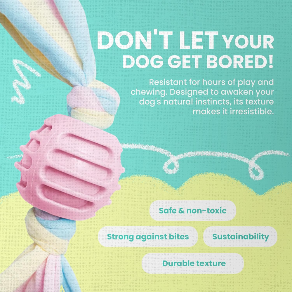 Dog Chew Toy Candy Shape