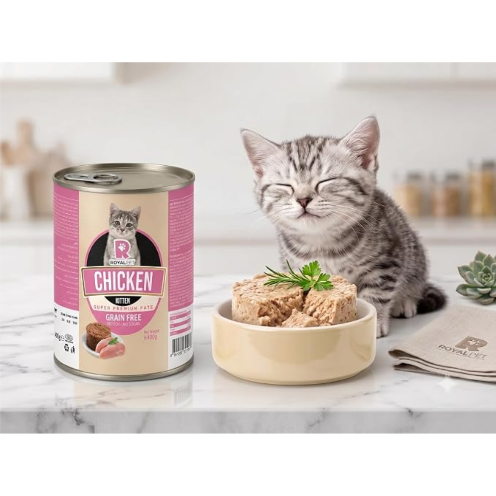 Royal Pet Wet Food for Kitten Chicken 400g Petfast.shop Royal Pet Cat Food Kitten Wet Food petfast.shop Egypt PRO6911S Default Title 110.00