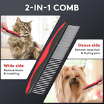2 in 1 Comb Pet Brush Petfast.shop Generic Brushes Combs and Clippers Cat Dog Supplies petfast.shop Egypt PIN6869S Blue 120.00