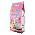PET FAN CAT LITTER CLUMPING BABY POWDER 10 L.