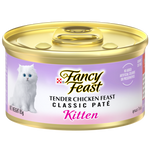 FANCY FEAST Classic Pate Kitten Tender Chicken Feast Gourmet Cat Food 85g.