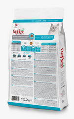 Reflex Adult Cat with Salmon Sterilised & Rice 2kg