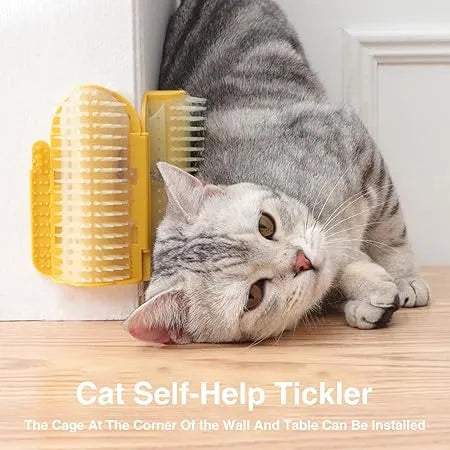 Wall Mount Cat Brush.