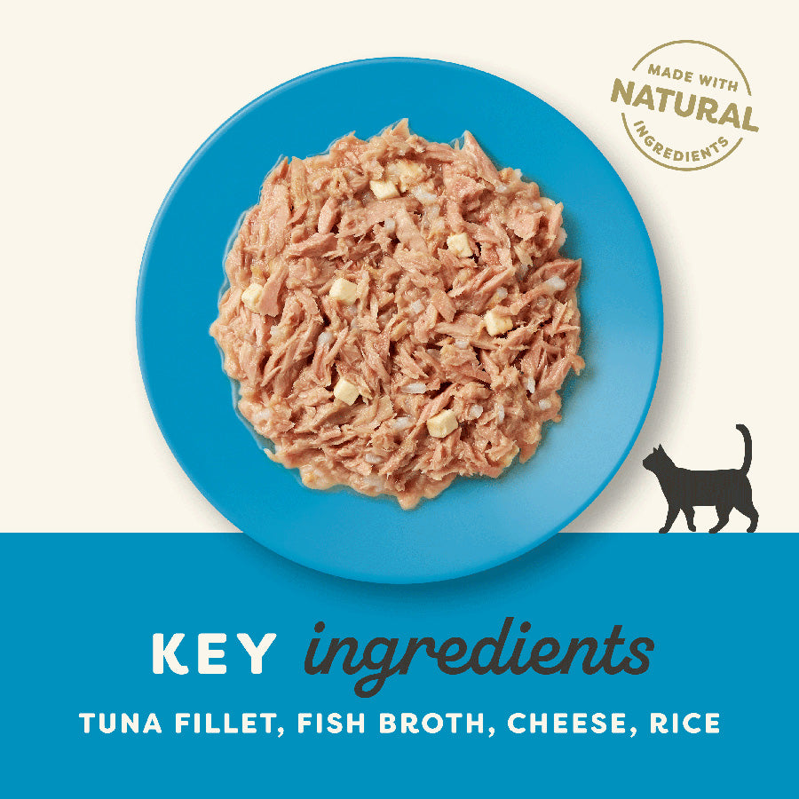 Applaws Natural Tuna Fillet With Cheese in Broth Wet Cat Food 70g.
