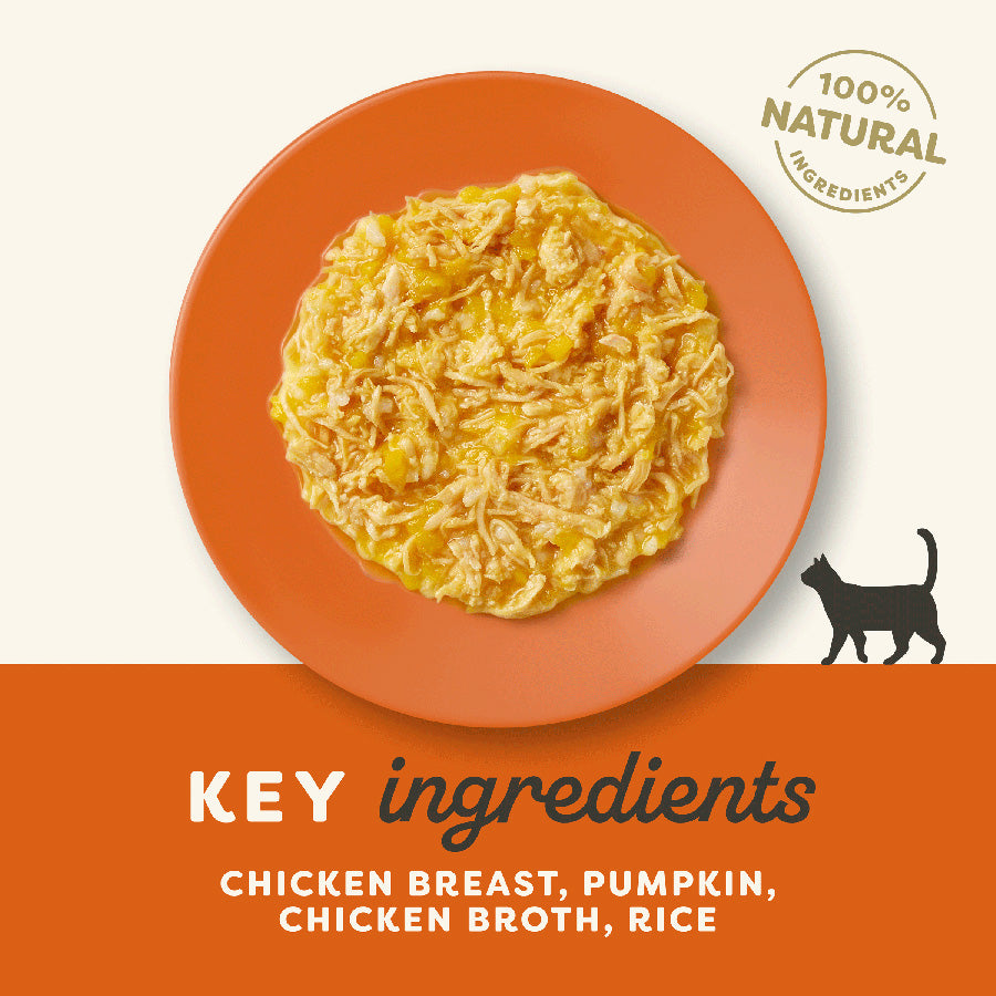 Applaws Natural Chicken Breast & Pumpkin in Broth Wet Cat Food 70g.