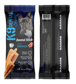 K9 Dental Sticks withSalmon for Dogs X4 Sticks - 80gm.