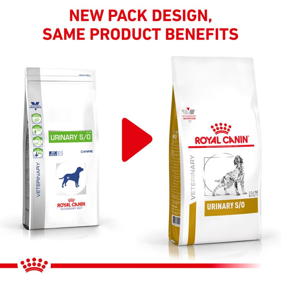 Royal Canin Urinary S/O All Breeds Adult Dog Food 2kg.