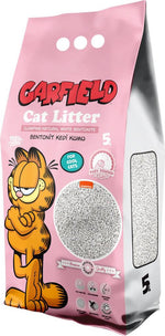 Garfield Clumping Cat Litter baby powder 5l.