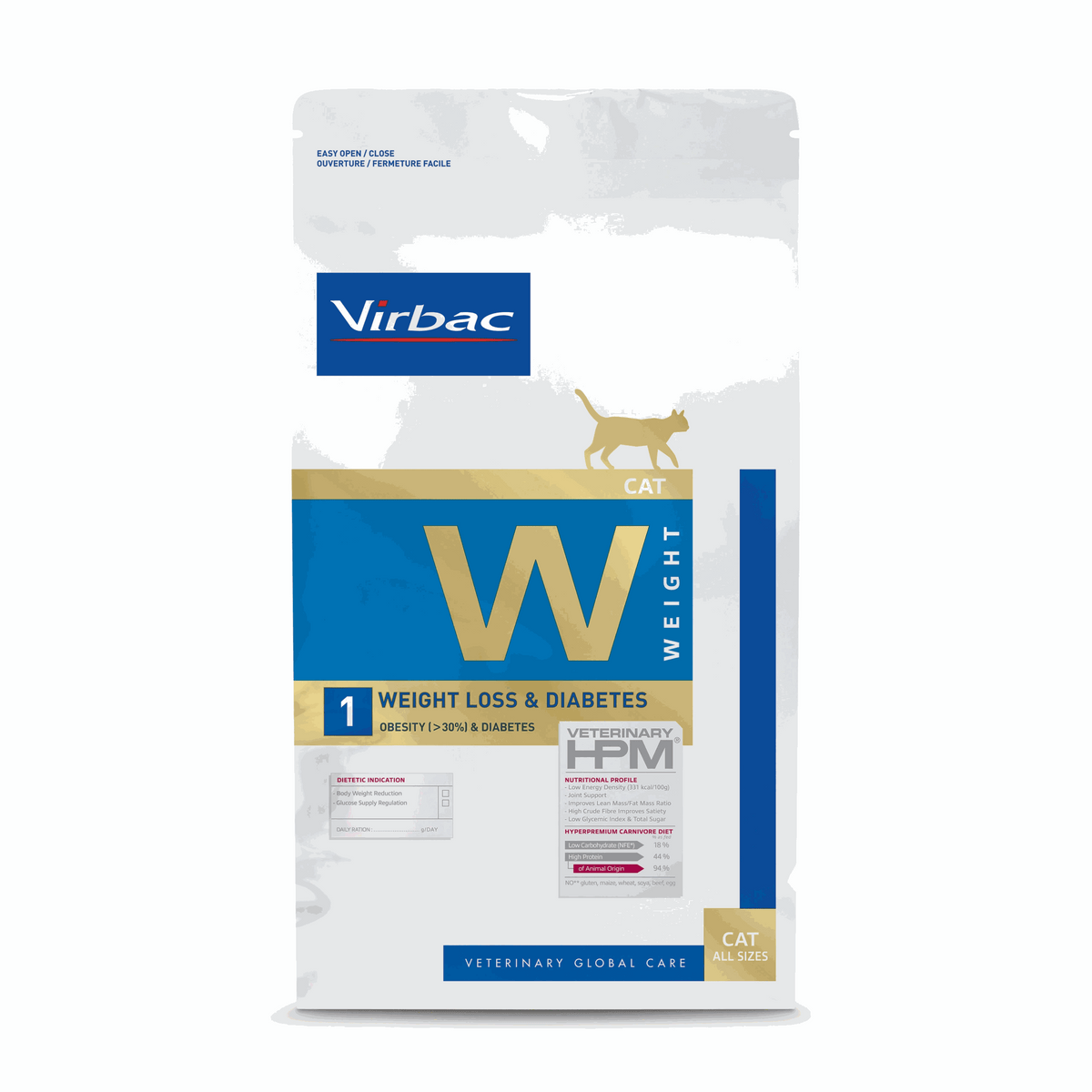 Virbac Cat Weight Loss & Diabetes 1.5Kg