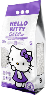 Hello Kitty Clumping Cat Litter lavender 5l.