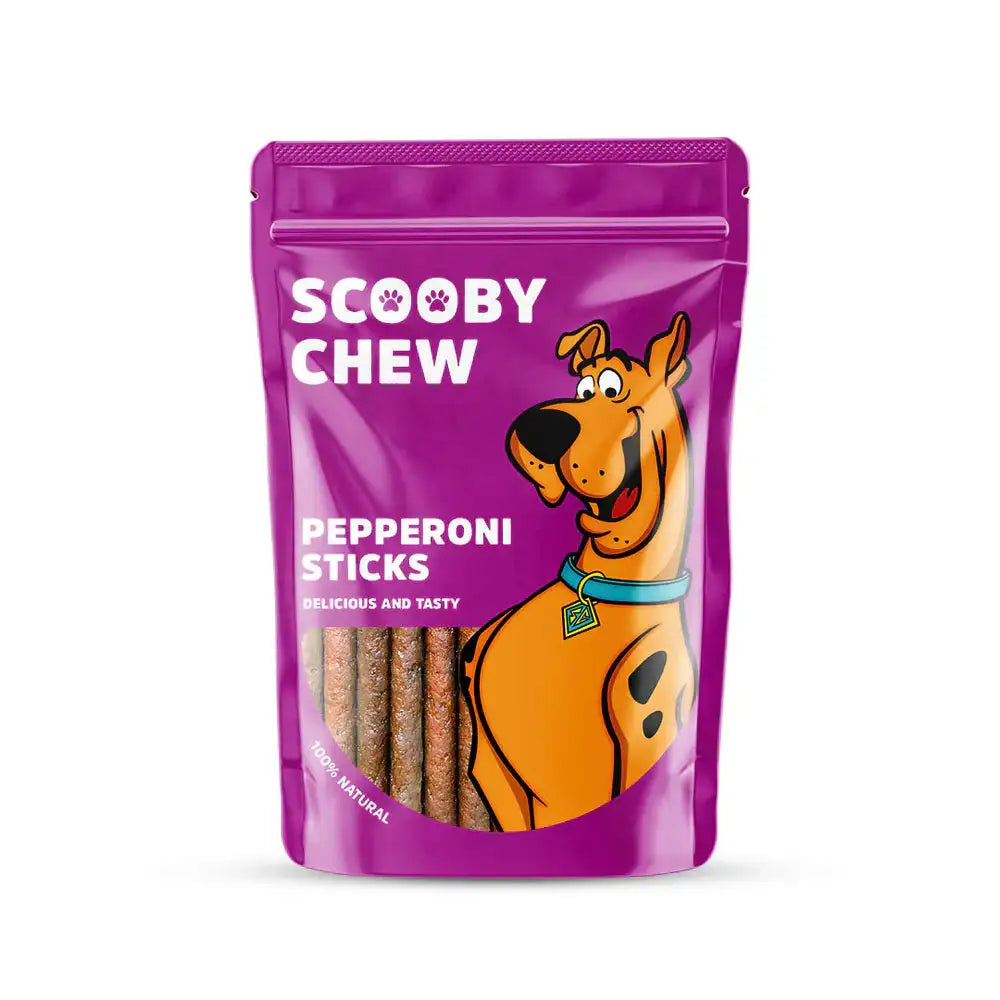 Scooby Chew Pepperoni Stick Dog Treats 120 gr.