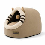 Petmoda Cat House Bed 50 cm - Cat Shape - Beige Petfast.shop Petmoda bed Cat Dog Kitten Puppy Supplies petfast.shop Egypt PPE2456S Default Title 1449.00