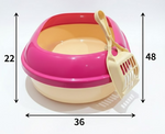 Cat Litter with Scoop Size 22*36*48 Cm