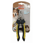 Pet nail clippers with packaging featuring images of a dog and a cat, and the Dougez brand logo.