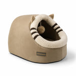 Petmoda Cat House Bed 50 cm - Cat Shape - Beige Petfast.shop Petmoda bed Cat Dog Kitten Puppy Supplies petfast.shop Egypt PPE2456S Default Title 1449.00