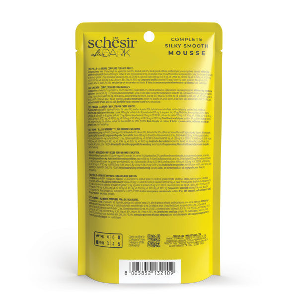 Schesir after dark Pollo in mousse 80g in busta.