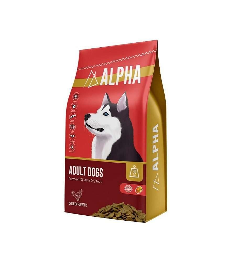 Alpha Dry Food Dog with Chicken 20 kg.