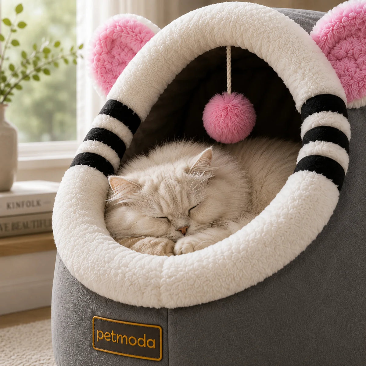 Petmoda Cat House Bed 50 cm - Mouse Shape - Grey Petfast.shop Petmoda bed Cat Dog Kitten Puppy Supplies petfast.shop Egypt PPE2457S Default Title 1449.00