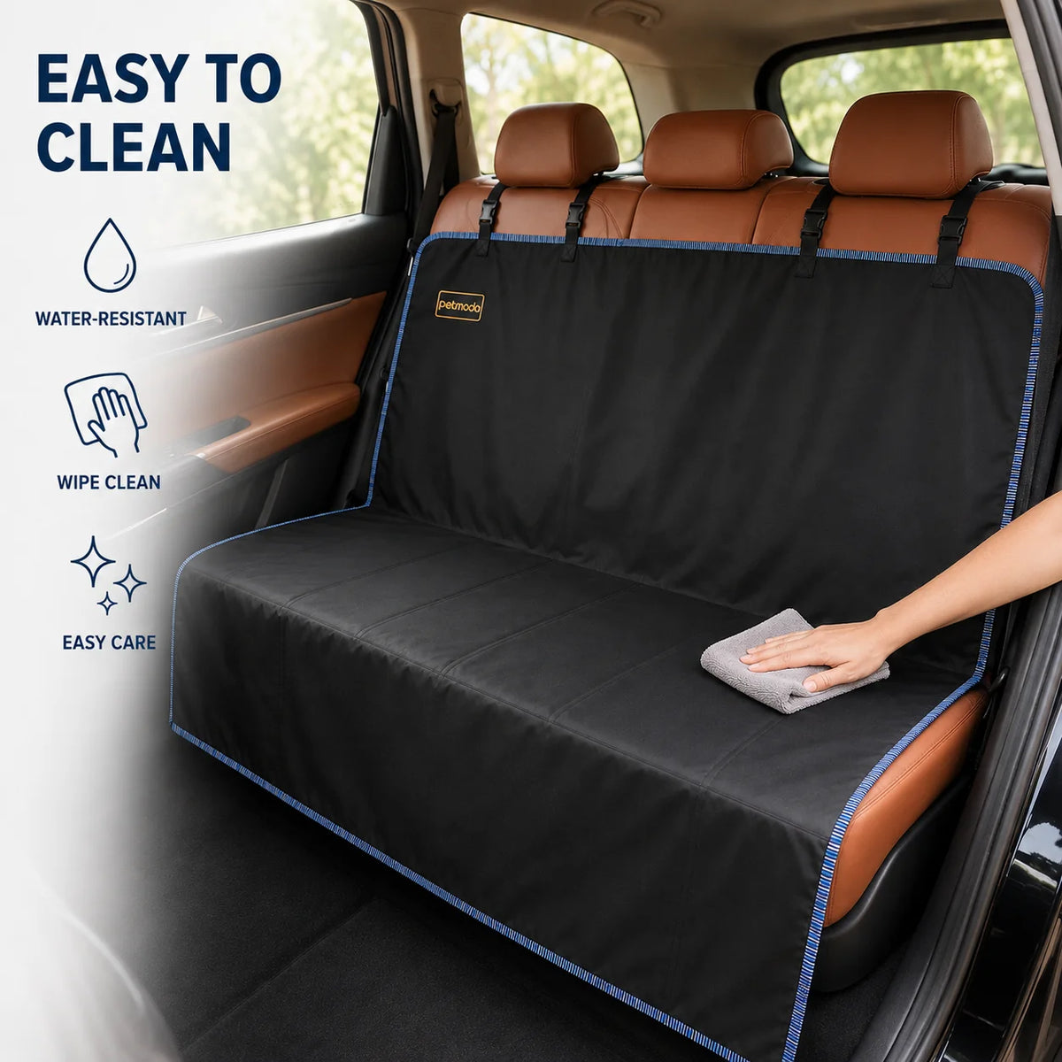 Petmoda Car Seat Cover 1 Sides 143*120 cm