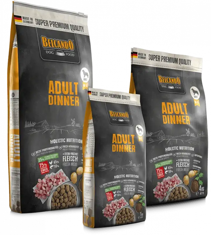 Belcando Adult dinner Dog Dry Food M-XL 12.5 kg.