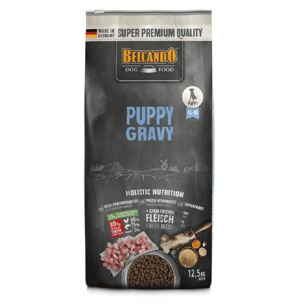 Belcando Puppy Dry Food In Gravy XS-XL 12.5 kg.