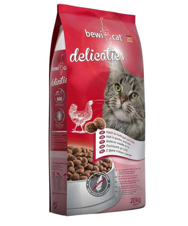 Bewi Cat Dry Food Delicates 20kg.