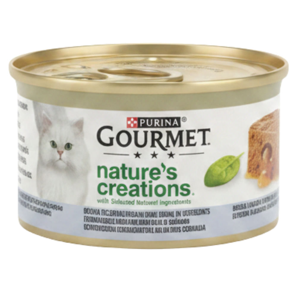 Gourmet Nature's Creations Rich In Ocean Fish With Spinach 85g