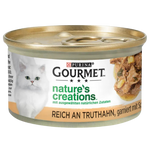 Gourmet Nature's Creations Rich In Turkey ,Garnished With Parsnip And Spinach 85g