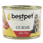 X6 Best Pet Gurme Adult Cat With ( 2 Beef , 2 Salmon And 2 Tuna &Anchovies ) Petfast.shop Bestpet Bundles Cat Exclude Food Wet Food petfast.shop EgyptDefault Title 351.00
