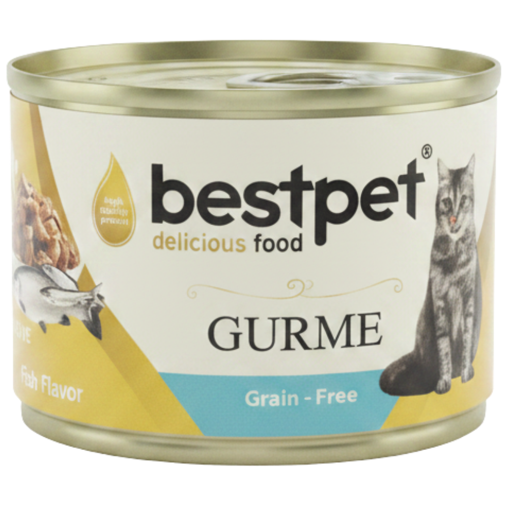 X6 Best Pet Gurme Adult Cat With ( 2 Beef , 2 Salmon And 2 Tuna &Anchovies ) Petfast.shop Bestpet Bundles Cat Exclude Food Wet Food petfast.shop EgyptDefault Title 351.00