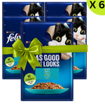 BUY 5 + 1 FREE Felix Tuna in Jelly Wet Cat Food Pouch 85g – Complete & Balanced Nutrition Petfast.shop Felix Bundles Cat Exclude Food Wet Food petfast.shop Egypt PBU6007S Default Title 275.00