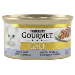 Purina Gourmet Gold With Veal In Sauce & Vegetables 85 g Petfast.shop Gourmet Cat Food Wet Food petfast.shop EgyptDefault Title 125.00