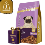 Alpha Dry Food Small adult With Poultry + Surprise Gift