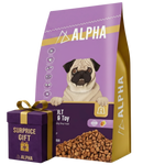 Alpha Dry Food Small adult With Poultry + Surprise Gift