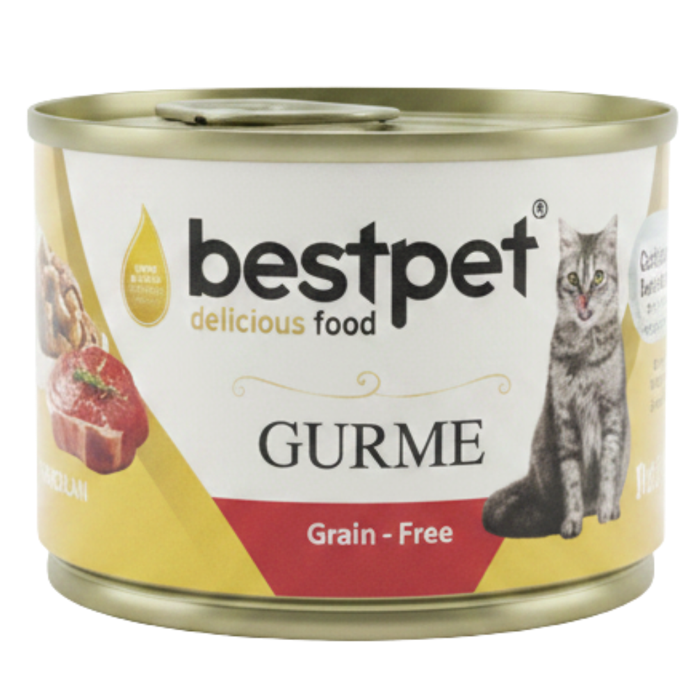 Best Pet Gurme Adult Cat With Beef 100g Petfast.shop Bestpet Best Selling Cat Food Wet Food petfast.shop Egypt PBE2450S Default Title 65.00