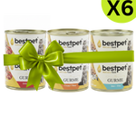 X6 Best Pet Gurme Adult Cat With ( 2 Beef , 2 Salmon And 2 Tuna &Anchovies ) Petfast.shop Bestpet Bundles Cat Exclude Food Wet Food petfast.shop EgyptDefault Title 351.00