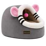 Petmoda Cat House Bed 50 cm - Mouse Shape - Grey Petfast.shop Petmoda bed Cat Dog Kitten Puppy Supplies petfast.shop Egypt PPE2457S Default Title 1449.00