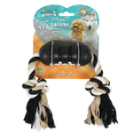 Soleil Tug Salami Natural rubber Dog Toy