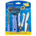 Cat & Dog Stainless Steel Pet Grooming Kit – 4-Piece Set