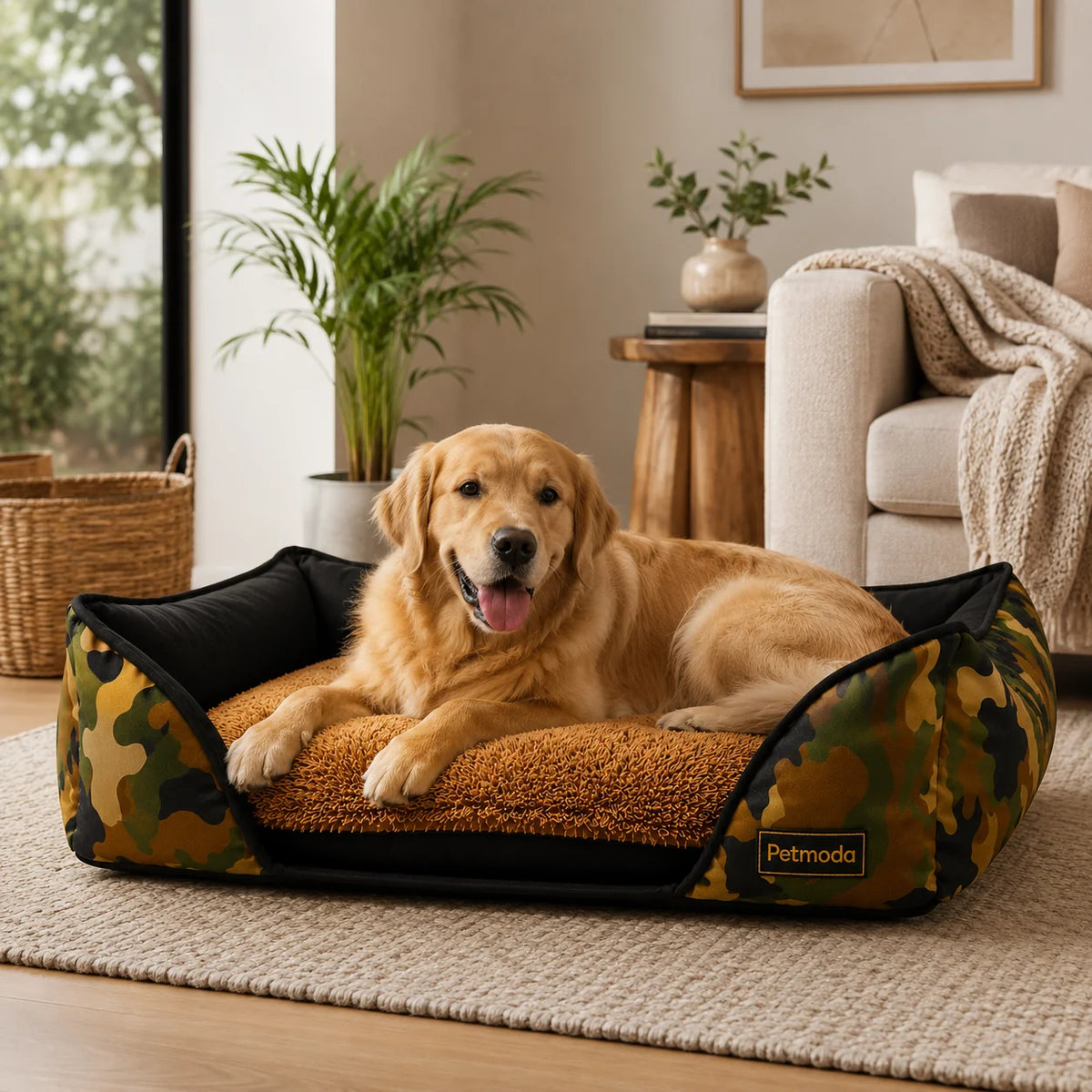 Petmoda Waterproof Bed Army Double Face Medium 70*55Cm