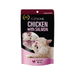 CATSOME Creamy Cat Stick Chicken with salmon 75g (5 sticks/pack).