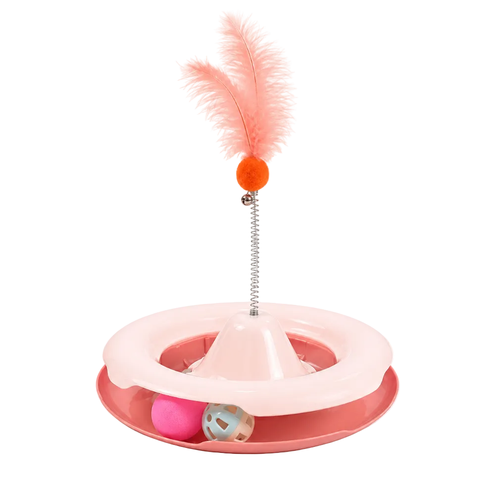Interactive Feather Cat Toy Color Red Petfast.shop Generic Cat Exclusive Kitten Supplies Toys petfast.shop EgyptDefault Title 360.00