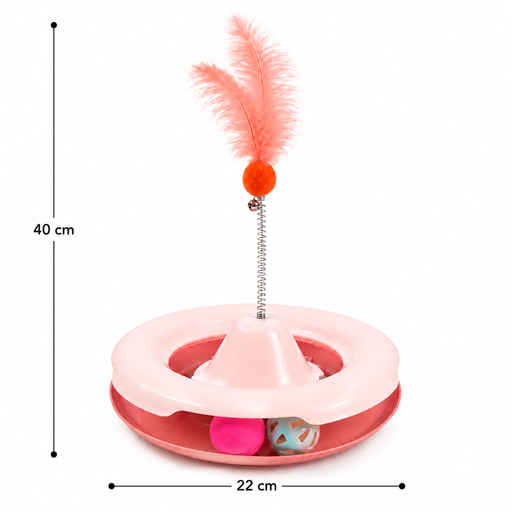Interactive Feather Cat Toy Color Red Petfast.shop Generic Cat Exclusive Kitten Supplies Toys petfast.shop EgyptDefault Title 360.00