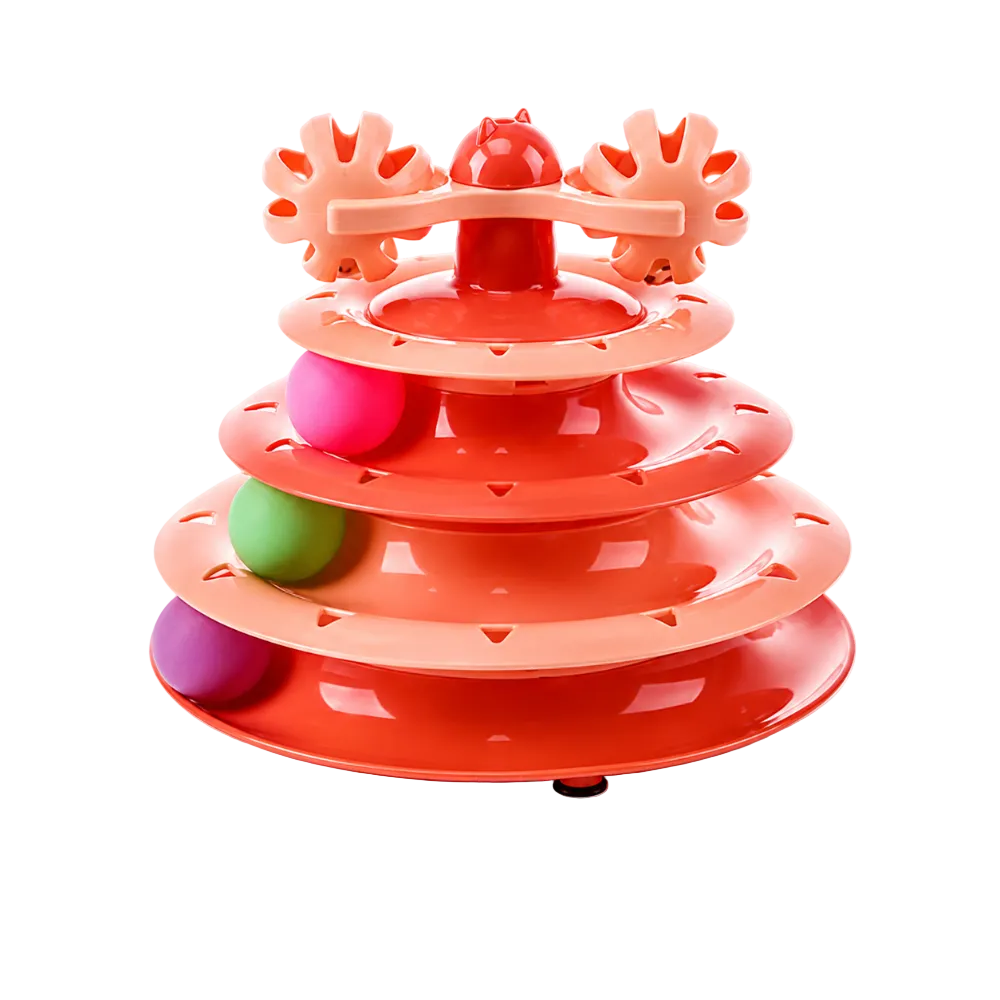 Cat Turntable Toy 3 layers Petfast.shop Generic Cat Exclusive Supplies Toys petfast.shop EgyptDefault Title 675.00