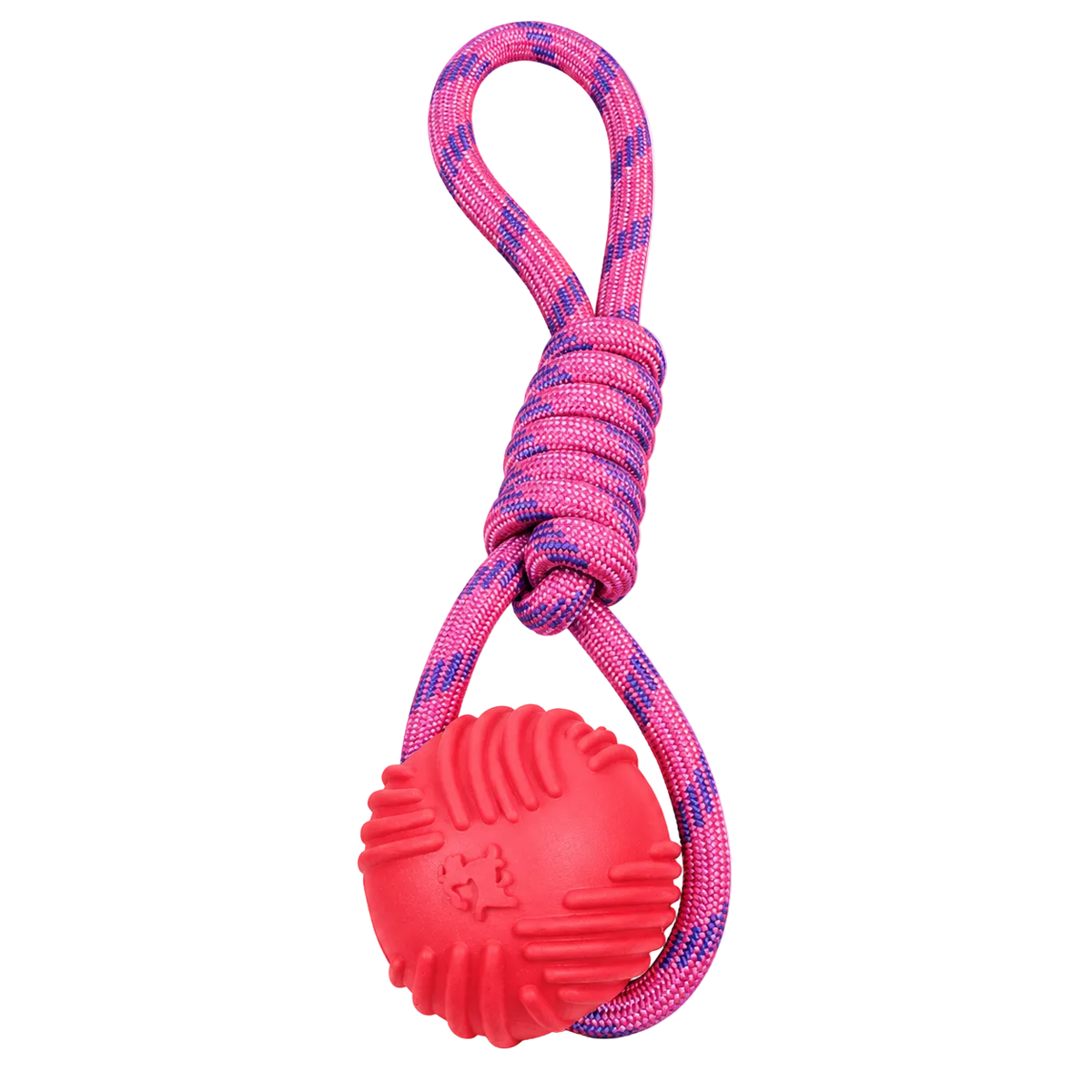 Bomei Pet Dog Ball with Rope Toy