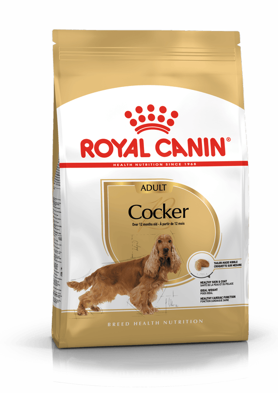 Royal Canin Cocker Spaniel Adult Dog Food 3kg.