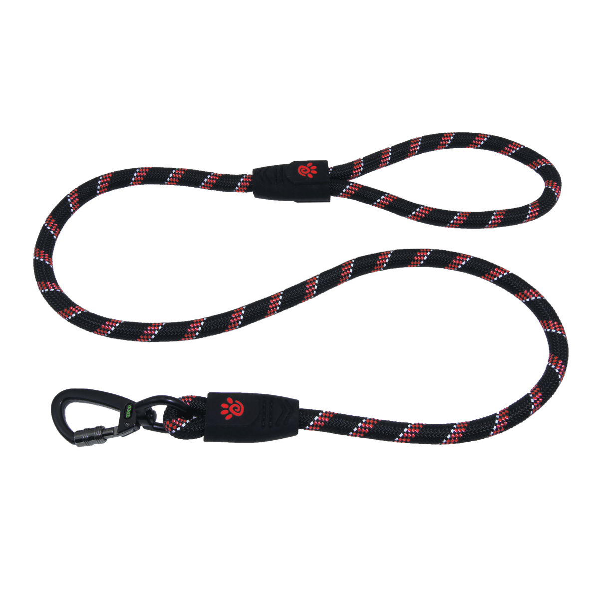 DOCO® 5ft Reflective Rope Dog Leash w/ Click & Lock Snap (1/2" Width) (13mm*150cm).
