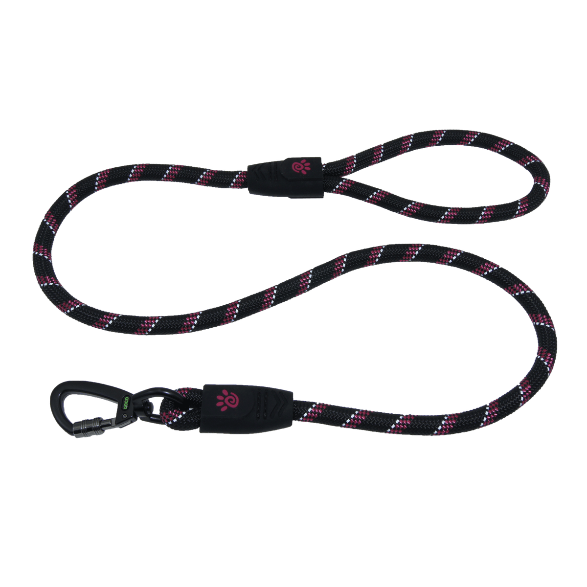DOCO® 5ft Reflective Rope Dog Leash w/ Click & Lock Snap (1/2" Width) (13mm*150cm).