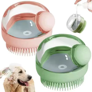 Nunbell Pet Bath Brush S Petfast.shop Nunbell Brushes Combs and Clippers Cat Dog Grooming petfast.shop EgyptPink 195.00
